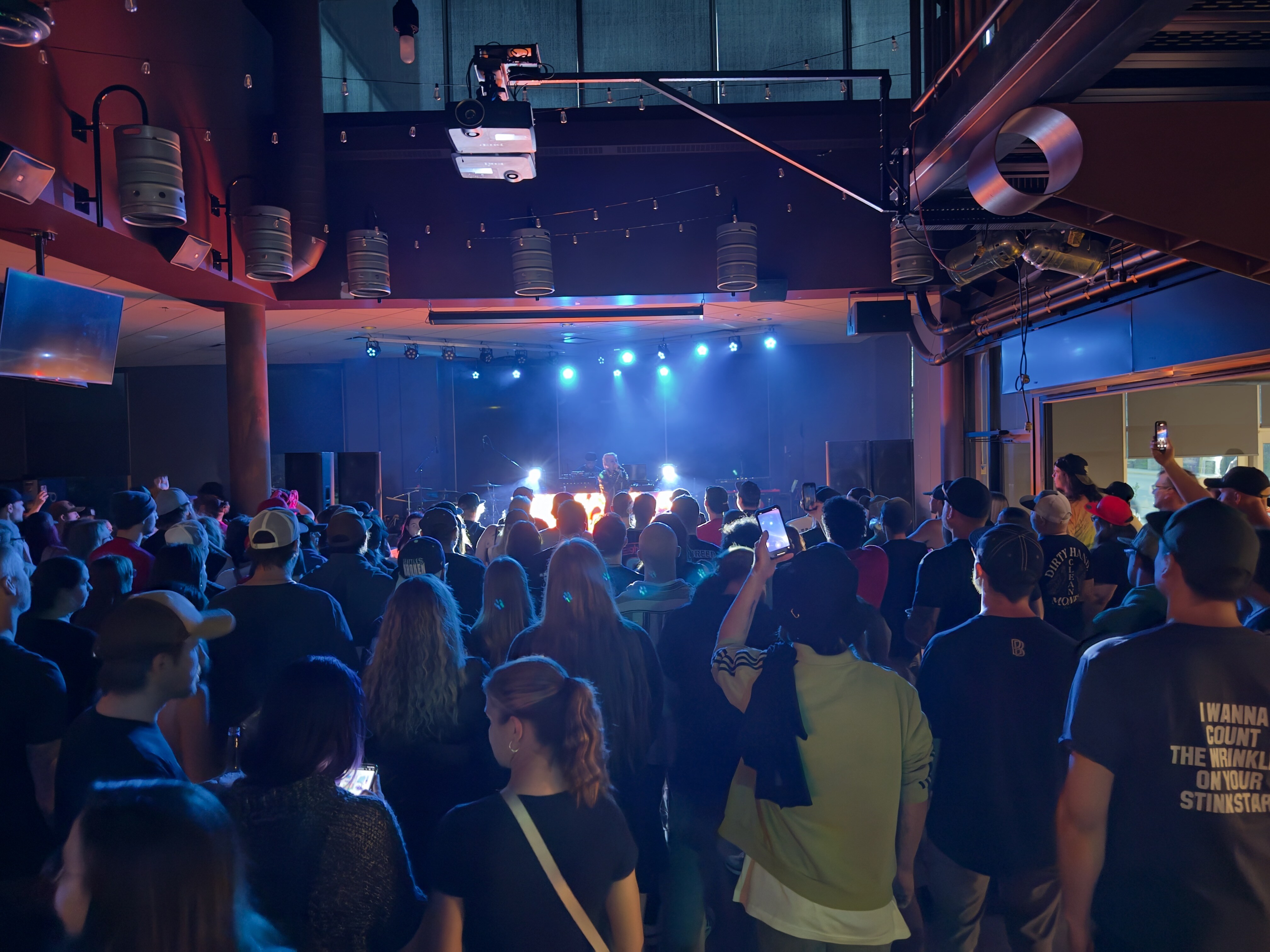Live Concert — Packed Venue