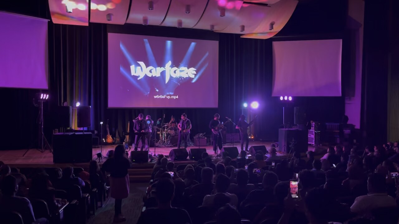 Live Concert Production — Warfaze